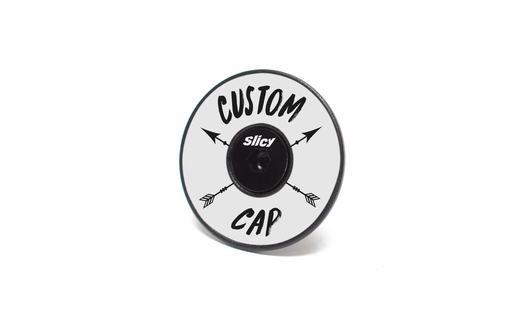 custom mtb top caps