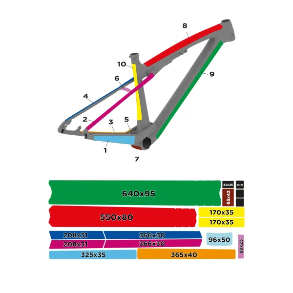 kit de protection vtt